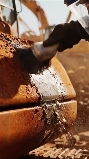 “Removing Rust from Heavy Equipment | Anti-Rust Restoration in 4K”