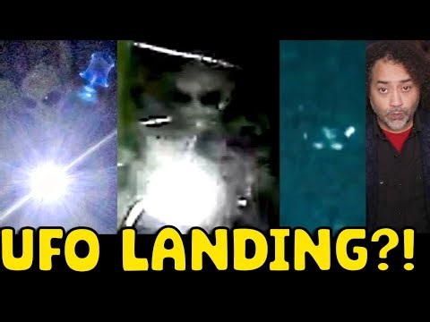 UFO Lands in Backyard: An Alien Emerges