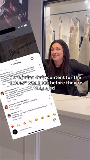 Dressed in Love Bridal Suite 🖤 on Instagram: "More @judgejudytv for you💋"