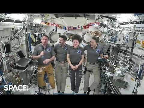 NASA's SpaceX Crew-12 astronauts discuss time on orbit & upcoming return to Earth