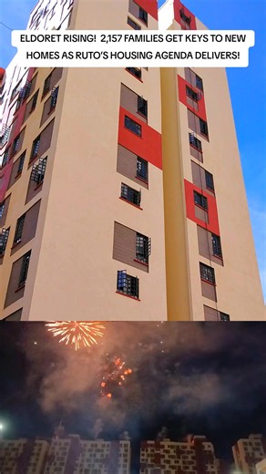 Eldoret Rising: 2,157 Families Get Keys to New Homes Under Ruto's Agenda