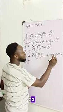 Solve This SAT Math Question With Me || exponential equation|| digital SAT #highschoolmath