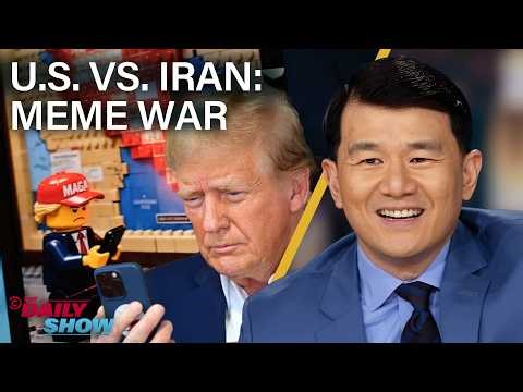 U.S. and Iran Wage a Meme War as Pete Hegseth Blasts "Unpatriotic" Media | The Daily Show