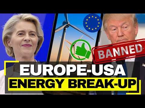 Trump HUMILIATED 5 Days After Mocking Wind - Europe Signs 100GW Deal, Escapes US Energy Dependency