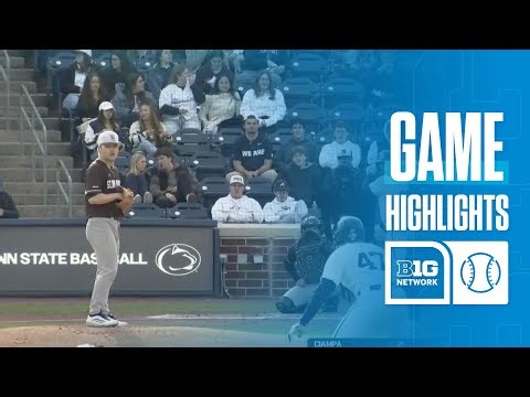 St. Bonaventure Bonnies at Penn State Nittany Lions | HIGHLIGHTS | Big Ten Baseball | 03/24/2026