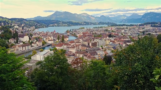Flying Over Lucerne: Awe-Inspiring Aerials of Swiss Beauty