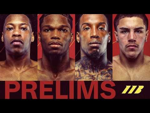 O'Shaquie Foster Vs Ray Ford Prelims, 4 Live Fights | Matchroom Boxing