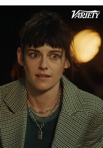 #KristenStewart teases #JesseEisenberg for watching her new movie on his computer and taking a screenshot of an unreleased scene. Watch the full conversation now on Youtube.com/Variety. Variety Directors on Directors presented by @KLIMON