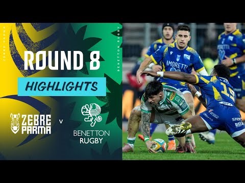 Zebre Parma v Benetton | Highlights | Round 8 | URC 2025/26