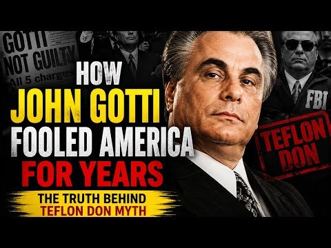 How John Gotti Fooled America For Years: The Truth Behind Teflon Don Myth 
