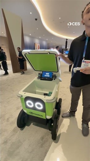 This Cute Robot Will Deliver Your Food