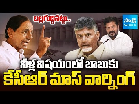 Harish Rao Slams CM Revanth Reddy, Chandrababu | PPT On Telangana Irrigation Projects | @SakshiTV