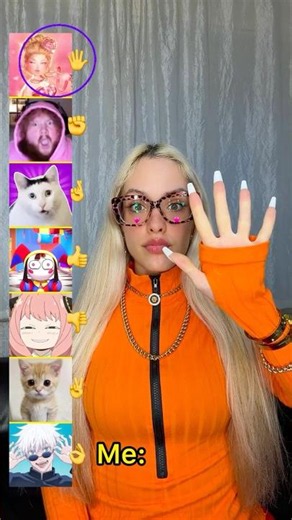 Hand gestures trend🖐️🍊by VanessaSpadachannel #challenge #trend #tiktokviral #shorts