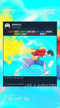 LUFFY REMIND ACE MEMORIES 🤯⚡