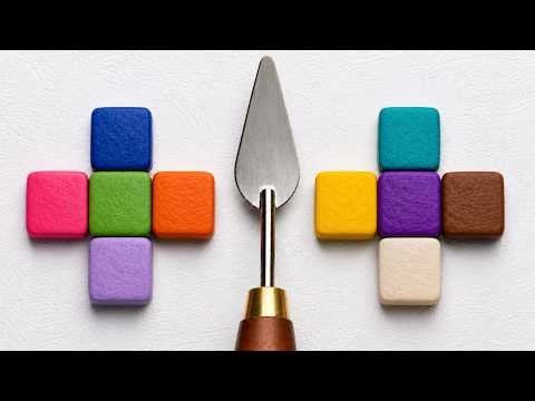 Satisfying Color Mixing LIVE Stream with Clay | Relaxing ASMR – Logos, Flags, Jerseys & Characters