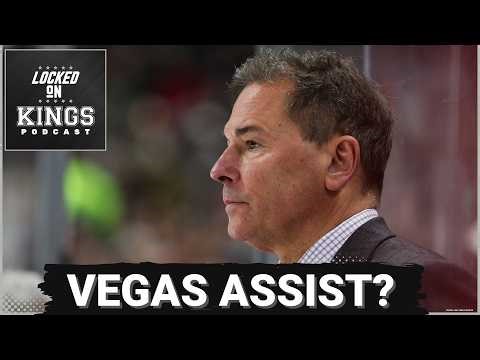 DRAMA: LA Kings Interview Bruce Cassidy, Oilers STOPPED By Vegas, COACHING Battle