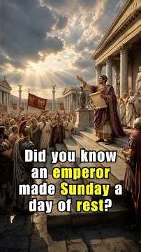 Did You Know an Emperor Made Sunday a Day of Rest?