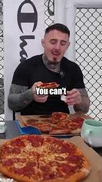 Tom Aspinall Pizza Challenge With Leah Shutkever