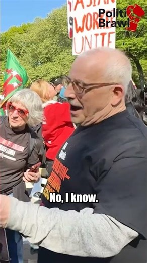 Undercover conservative EXPOSED at Communist protest #trump #conservative #usanews