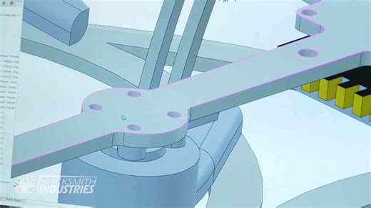 I made a floating cradle from scratch… it moves