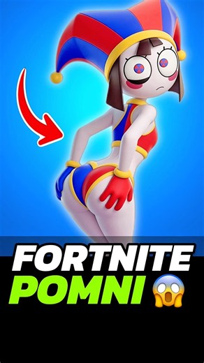 Fortnite Changed Pomni And Fans Noticed😱#fortnite #theamazingdigitalcircus #tadc