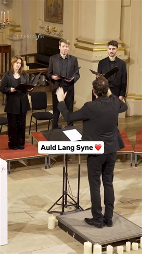 A beautiful musical gift for the New Year 🎁 This is ‘Auld Lang Syne’ sung by St Martin’s Voices conducted by music director Andrew Earis to ring in 2026. 🎥 specially recorded for Classic FM | Classic FM