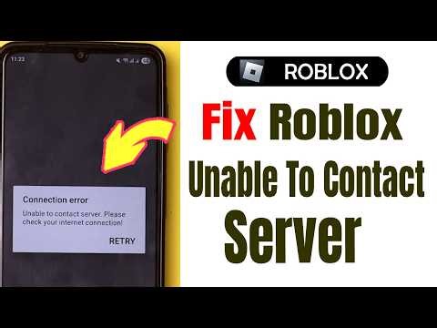 How To Fix Roblox Unable To Contact Server