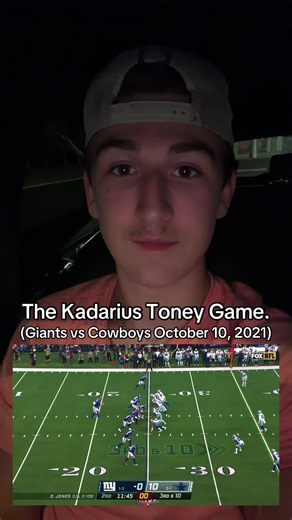 Kadarius Toney Game vs Cowboys — Giants vs Cowboys Oct 10 2021 Highlights