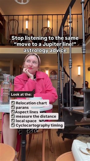 WARNING ‼️ Do not move using astrology until you do this! ⤵️ If you’re following basic advice on