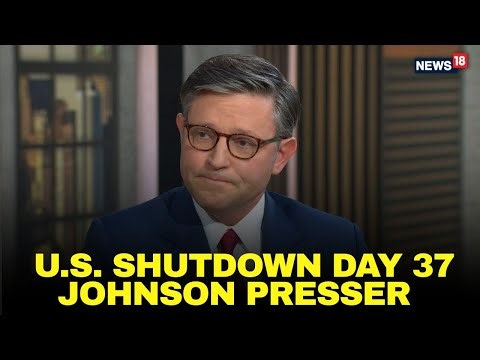 LIVE: USA Government Shutdown Day 37 | Speaker Mike Johnson Briefing | BIG STATEMENT | N18G