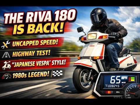 This 80s Scooter is Better Than a Modern One.