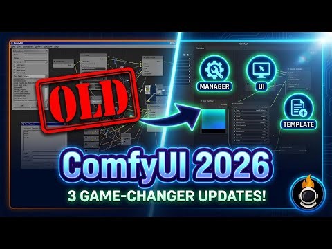 ComfyUI 2026 Update Installation, Manager, Nodes 2.0 & Templates - Kompletter Guide