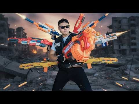 LTT NERF WAR : Legendary SEAL X Nerf Guns Confront The Menacing Crimson Cartel