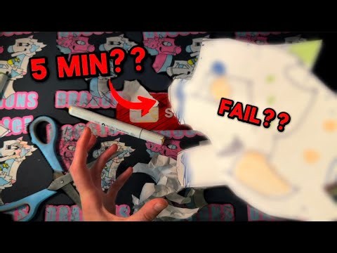 Can I Make a Dragon in 5 Minutes? #unique #dragon #viral #challange #5minute #art