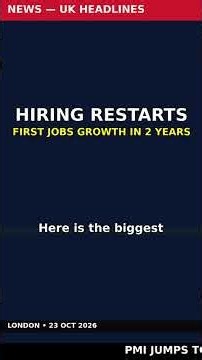 UK Business Hits Eight Month Growth High — PMI Jumps to 53.1 as Hiring Restarts