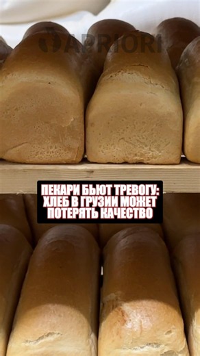 Пекари бьют тревогу: хлеб в Грузии может потерять качество