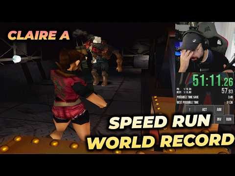 LOS TRUCOS INHUMANOS del SPEED RUN RECORD MUNDIAL en RESIDENT EVIL 2 ORIGINAL