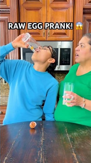 I ATE A RAW EGG! 🐣