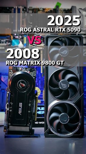 First vs Latest ROG GPU - #ROG #Asus #Techtesters