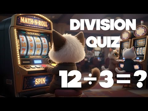 Division Quiz for Kids | Learn to Divide with Professor Paws 🐾