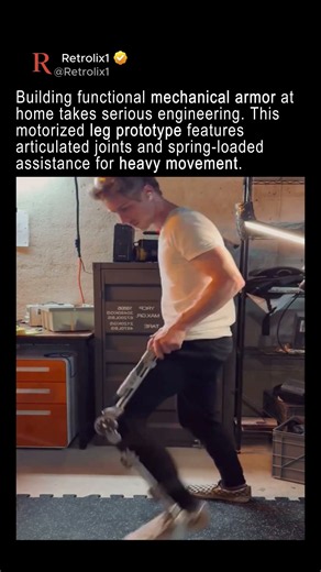 Custom Mechanical Exoskeleton Test