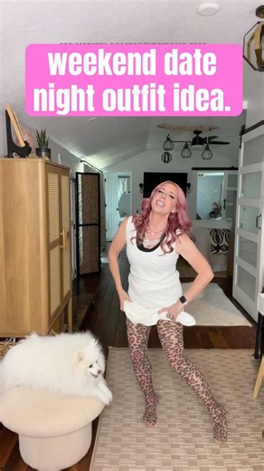 Main Character Energy Date Night Outfit 💅✨ The Tights! #outfitideas