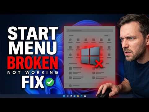 How to Fix Windows 11 Start Menu Not Working / Frozen (Easy Fixes)