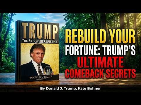 Rebuild Your Fortune Trump's Ultimate Comeback Secrets|🔥 A Summary of Trump The Art of the Comeback🔥