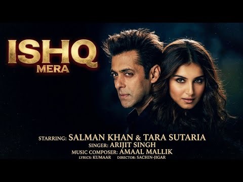 Ishq Mera - Official Music | Salman Khan & Tara Sutaria | Arijit Singh | Amaal Malik | Sachin Jigar