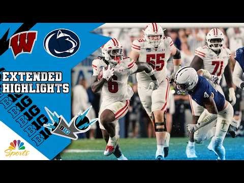 Wisconsin Badgers vs. Penn State Nittany Lions | COLLEGE FOOTBALL HIGHLIGHTS | 9/26/26 | NBC Sports