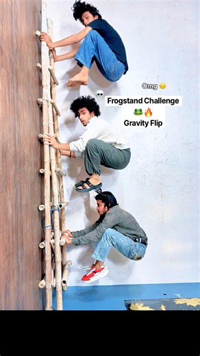 Frogstand Challenge 🐸🔥 Gravity Flip