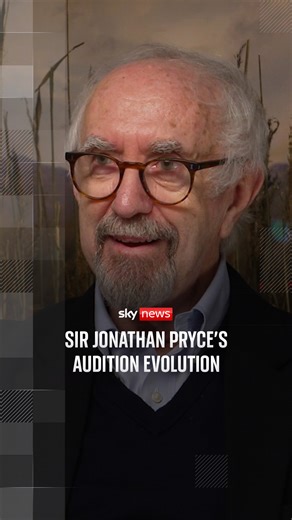 Under Salt Marsh actor Sir Jonathan Pryce talks about how the auditioning process has changed and evolved since he started his career. The new Sky series is set in a fictional Welsh town and follows Kelly Reilly and Rafe Spall's characters trying to solve a murder before the evidence washes away in a storm. | Sky News