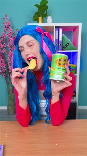 Sneaky Snack Prank: Fool Your Teacher with Fake Chips! 😂