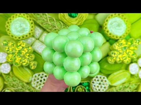 [ASMR]Compilation set★ASMR SOAP★Crushing soap★Cutting soap cubes★FOAM&GLITTER&STARCH★